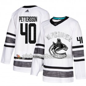 Vancouver Canucks Hockeydrakt Elias Pettersson 40 Hvit 2019 NHL All-Star Adidas Authentic - Herre